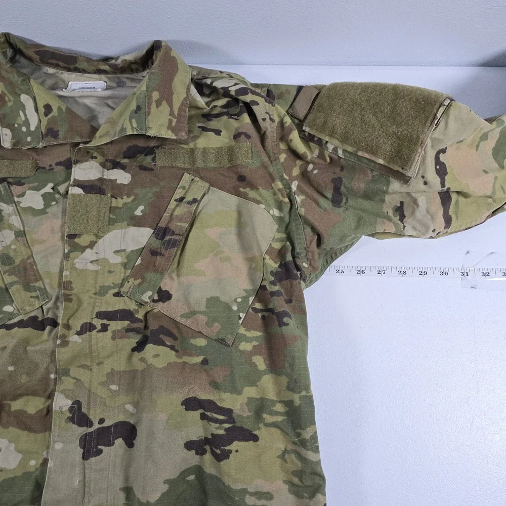 US Army OCP Multicam Combat Uniform Coat Large Regular Pine Belt